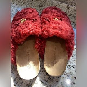 Tory Burch, Tory Charm Mammoth Genuine Shearling Mule